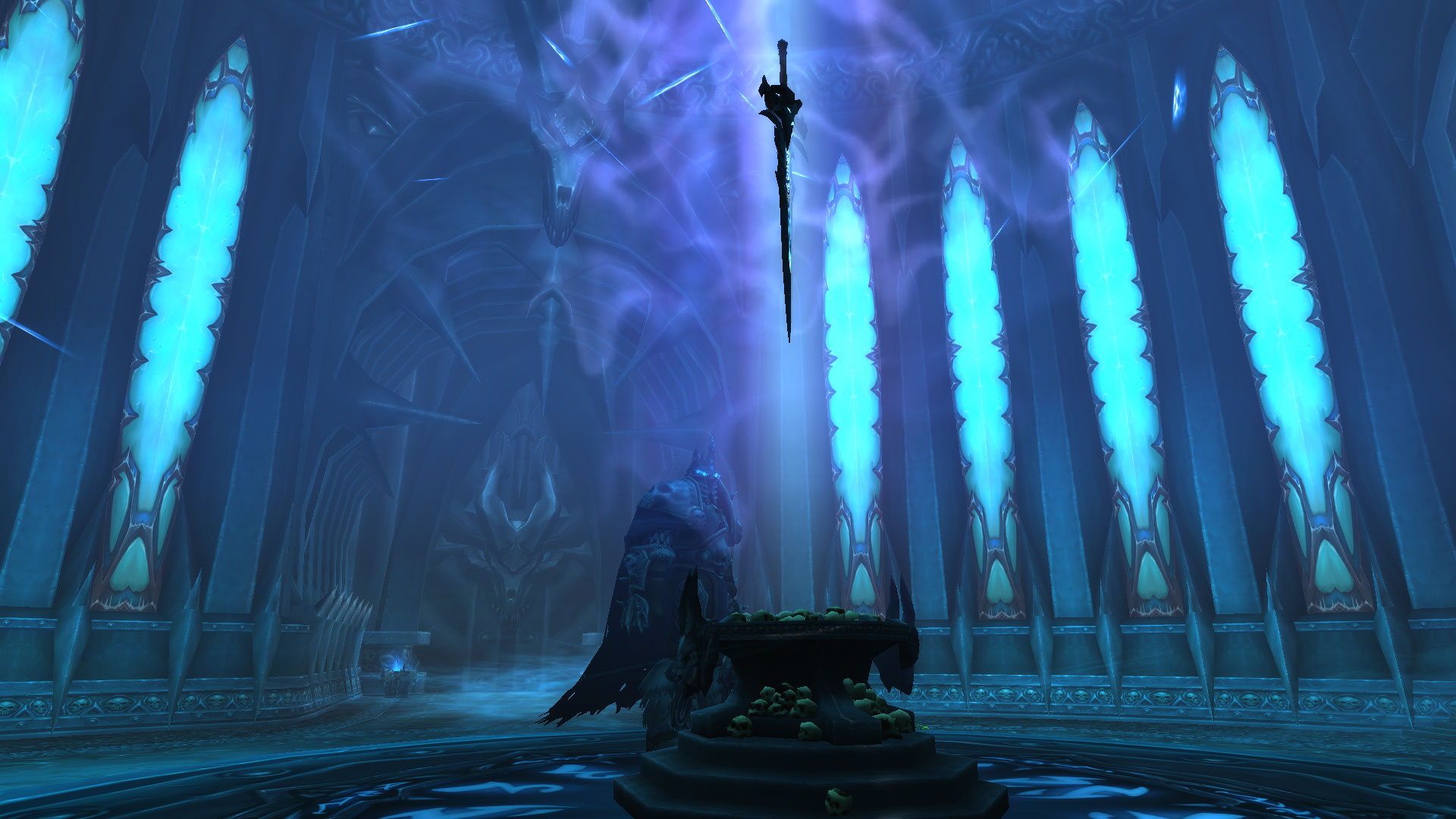 WoW Lich King in Halls of Reflection
